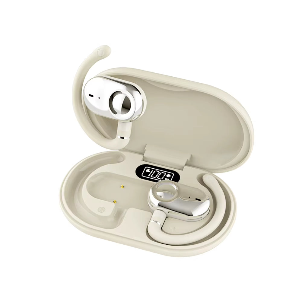 JM18 AI Language Translator Earbuds 144 Languages Bluetooth5.4 Real Time Two-Way Translator Device Smart Translation Earbuds