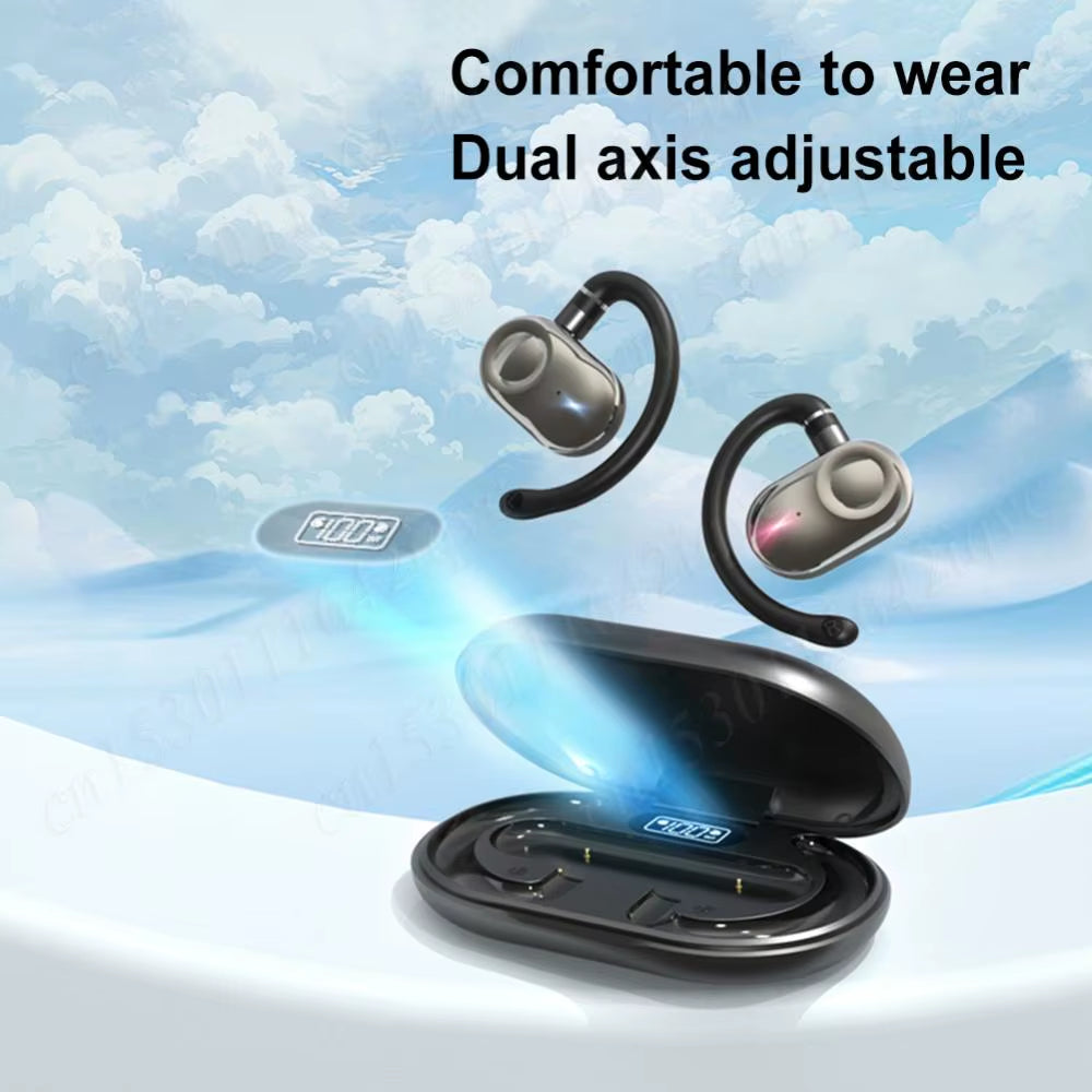 JM18 AI Language Translator Earbuds 144 Languages Bluetooth5.4 Real Time Two-Way Translator Device Smart Translation Earbuds