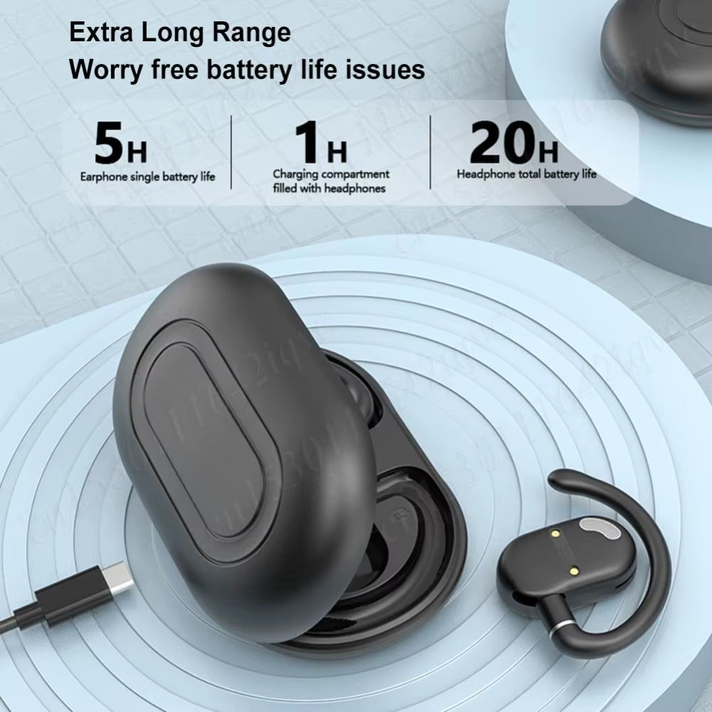 JM18 AI Language Translator Earbuds 144 Languages Bluetooth5.4 Real Time Two-Way Translator Device Smart Translation Earbuds