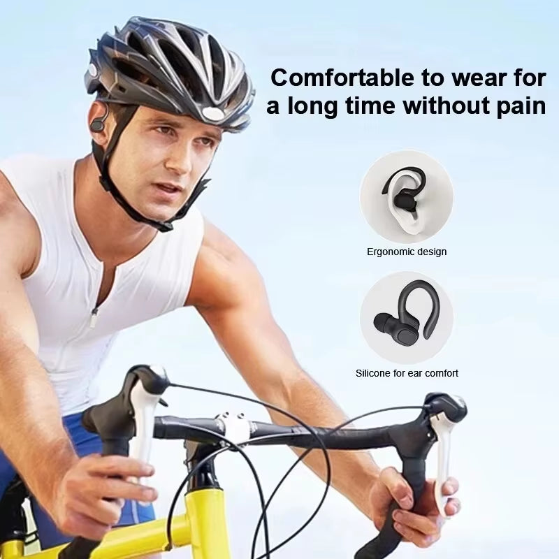 Original SP16 Wireless Earphones Ture Wireless Earbuds Ear Hook Sports Hifi Stereo Waterproof Headset with Mic TWS Headphone